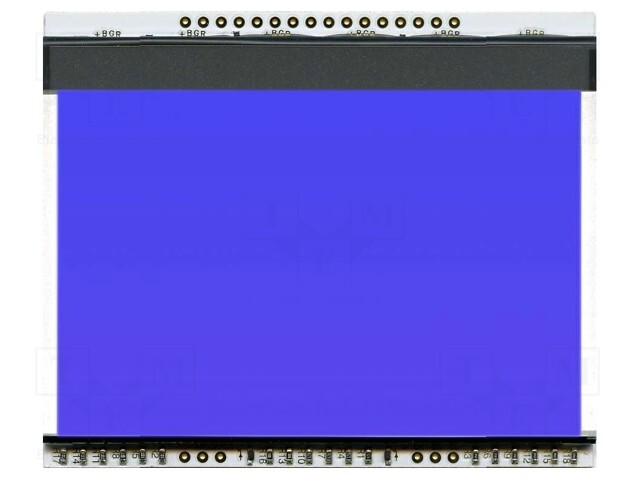 Backlight; Application: EADOGXL160; LED; 78x64x3.8mm; blue