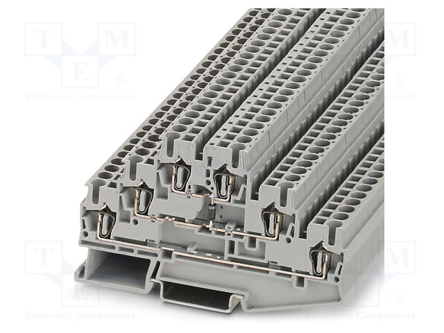 Splice terminal: rail; ST; PA; terminals: 6; W: 5.2mm; H: 99.5mm