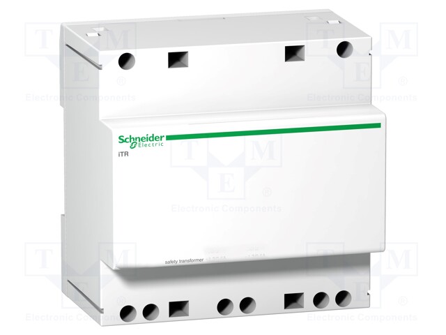 Transformer: mains; 63VA; 230VAC; 12V; 24V; Leads: screw terminals