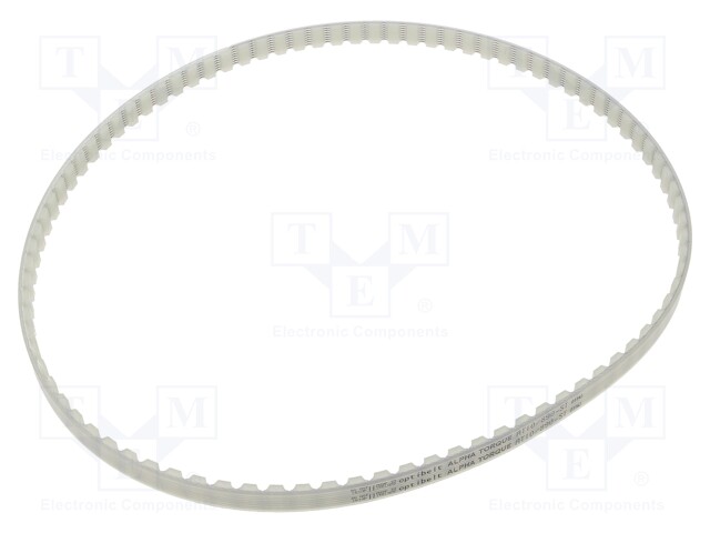 Timing belt; AT10; W: 12mm; H: 5mm; Lw: 890mm; Tooth height: 2.5mm