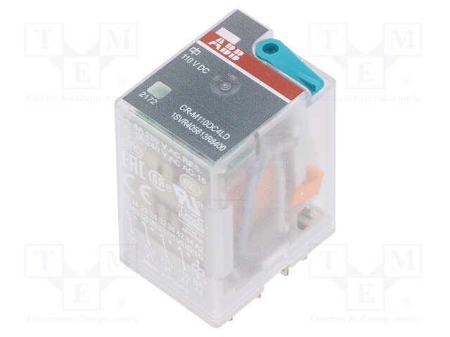 Relay: electromagnetic; 4PDT; Ucoil: 110VDC; 6A; max.250VAC