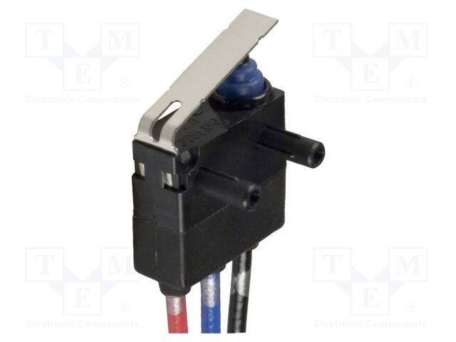 Microswitch SNAP ACTION; with short lever; SPDT; 0.1A/100VAC