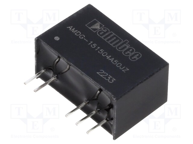 Converter: DC/DC; 2.28W; Uin: 13.5÷16.5V; Uout: 15VDC; Uout2: -4VDC