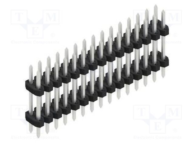 Connector: pin strips; pin header; male; PIN: 30; 2mm; THT; 2x15