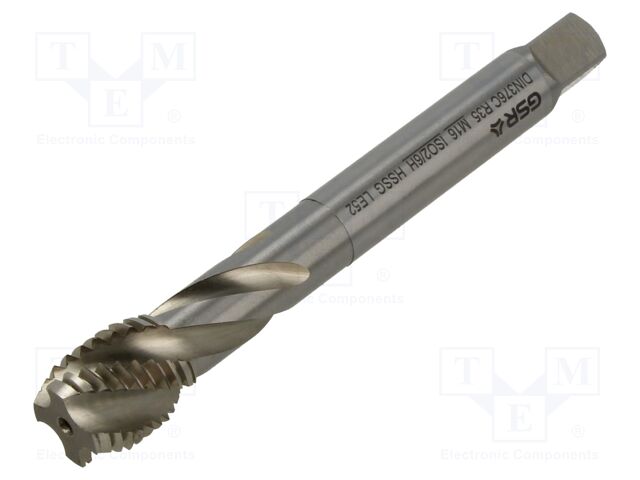 Tap; M16; 2; L: 110mm; Holder: square,machine; 9mm; for blind holes