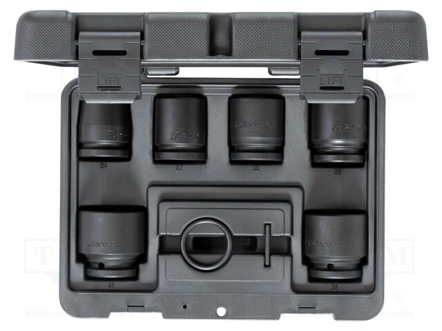 Wrench-set; 6-angles,socket bits,socket spanner,impact; 3/4"