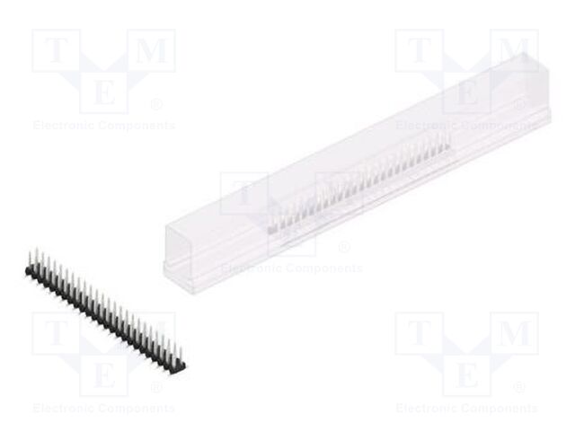 Connector: pin strips; pin header; male; PIN: 50; 2mm; SMT; 2x25