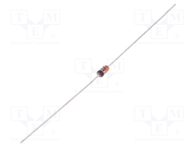 Diode: Zener; 0.5W; 2.7V; 5mA; reel,tape; DO35; single diode