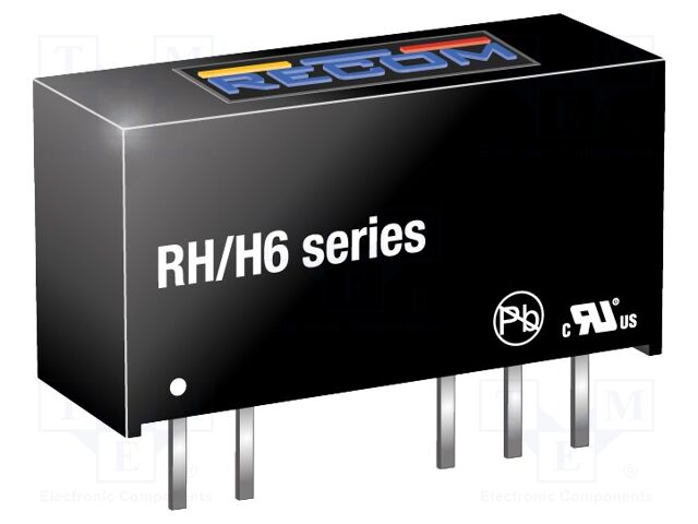 Converter: DC/DC; 1W; Uin: 21.6÷26.4V; Uout: 15VDC; Uout2: -15VDC