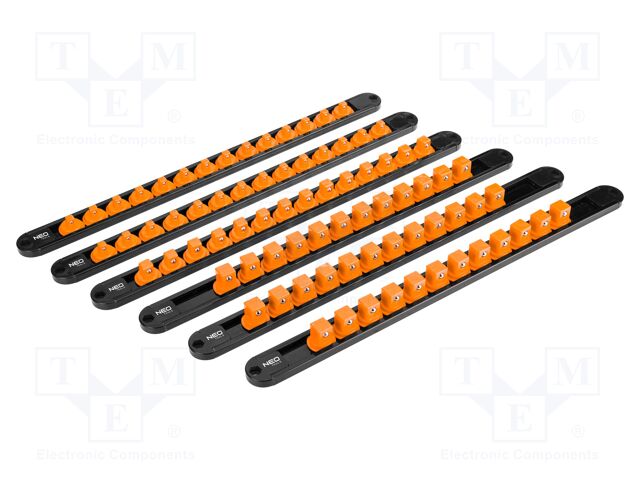Wall mounting element; socket spanner; 1/2",1/4",3/8"; 375mm