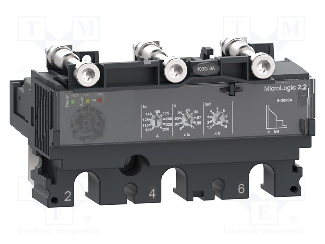 Electronic trip unit; Inom: 40A; 690VAC; IP40; -25÷70°C