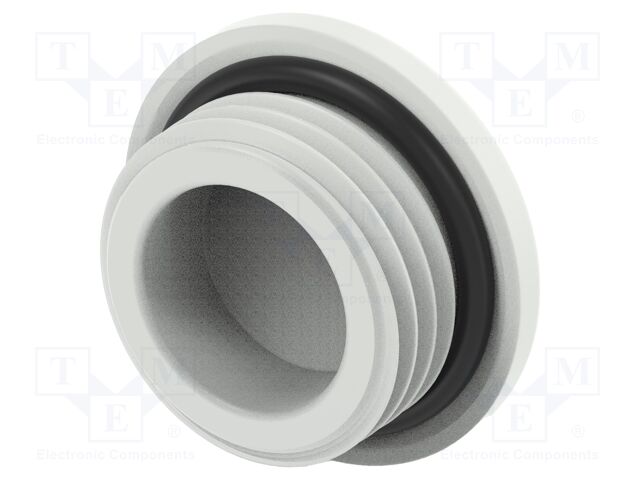Stopper; polyamide; light grey; IP68; Entrelec; Gland: PG9; 6mm