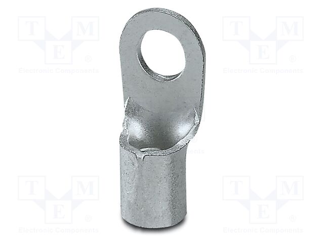 Non-insulated; Body: silver; Tip: ring