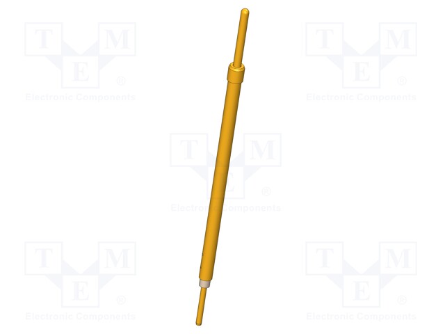 Test needle; Maksimum spring compression: 5mm; 3A; Contacts: CuBe