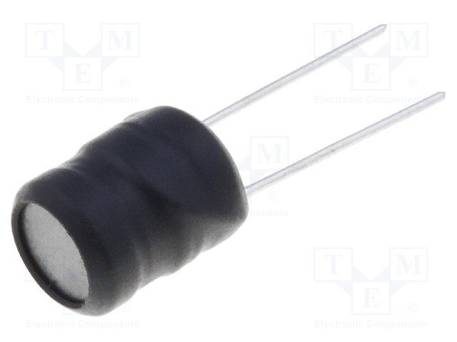 Inductor: wire; THT; 18uH; Ioper: 6.2A; 30mΩ; ±10%; Ø9.5x13.5mm