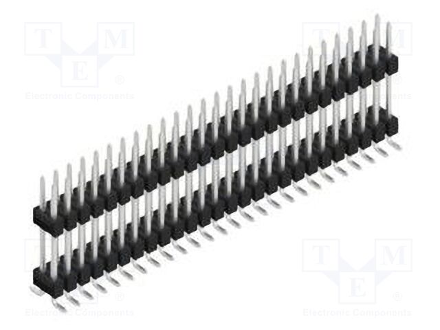 Connector: pin strips; pin header; male; PIN: 52; 2.54mm; SMT; 2x26