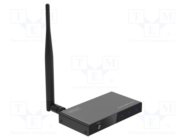 HDMI extender; HDCP 1.3,HDMI 1.4; DC socket,HDMI socket,IrDA