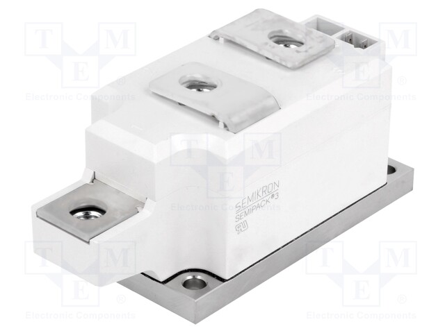 Module; double series; 1.2kV; 320A; SEMIPACK3; Ufmax: 1.45V; screw