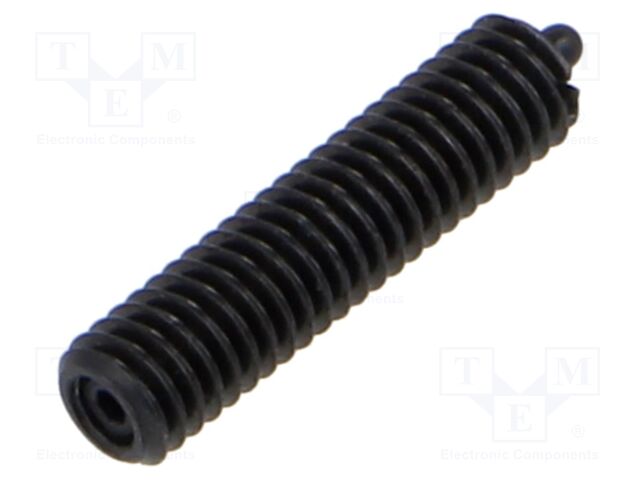 Ball latch; steel; BN: 13367; Thread: M3; 12mm