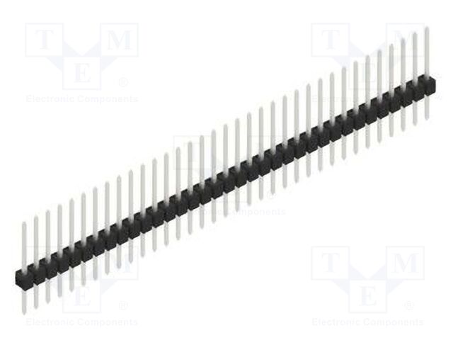 Connector: pin strips; pin header; male; PIN: 35; 2.54mm; THT; 1x35