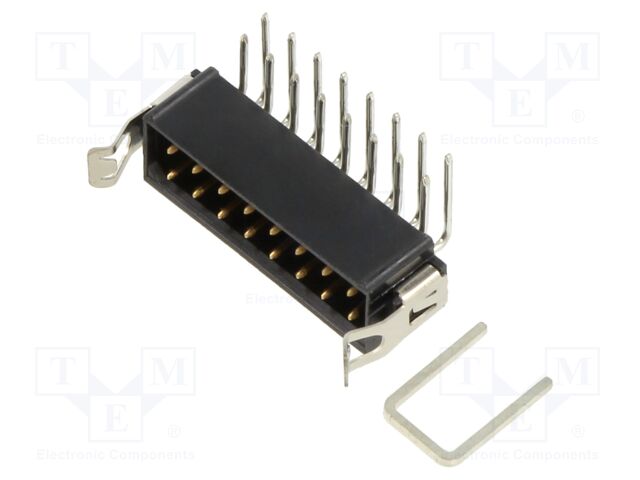Pin Header, Dual in Line, Board-to-Board, Wire-to-Board, 2 mm, 2 Rows, 16 Contacts