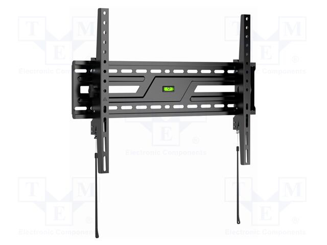 Holder; for wall mounting; 75kg; 37÷86"; black; permanent