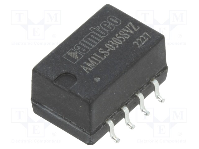 Converter: DC/DC; 1W; Uin: 2.97÷3.63V; Uout: 5VDC; Iout: 200mA; SMD