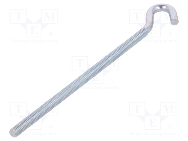Hook; angular; steel; zinc; 150mm
