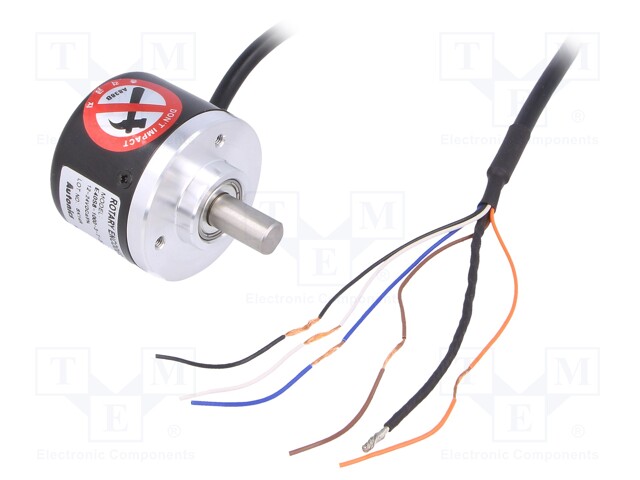 Encoder: incremental; Usup: 12÷24VDC; 1000imp/revol; shaft 6mm