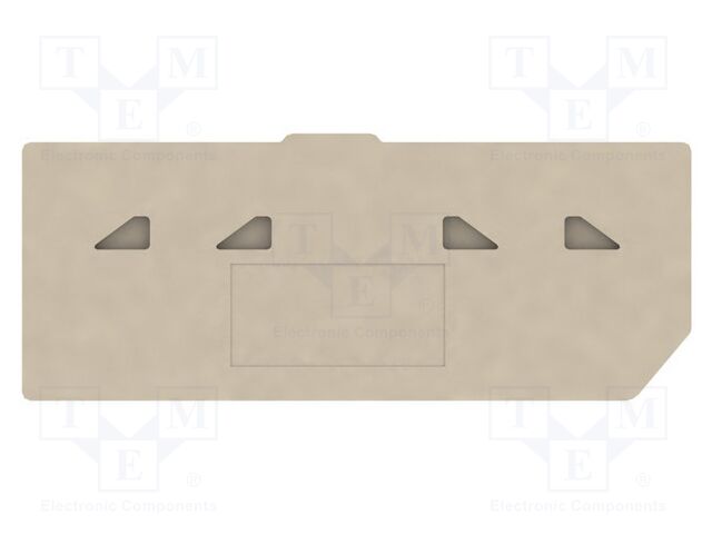 Accessories: end plate