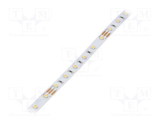 LED tape; white warm/cold white; 3527; LED/m: 120; 10mm; white PCB