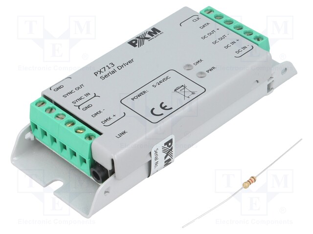 Programmable LED controller; Communication: DMX; 5÷24VDC