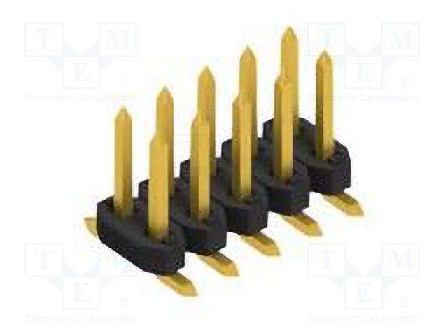 Connector: pin strips; pin header; male; PIN: 10; 2mm; SMT; 2x5; 100V