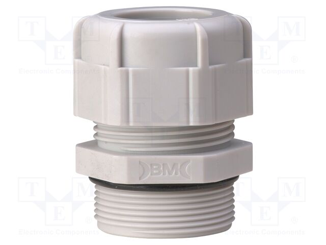 Cable gland; with long thread; PG36; IP68; Mat: polyamide; grey