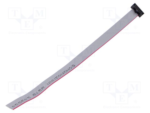 Ribbon cable with IDC connectors; Tape ph: 0.64mm; 152.4mm