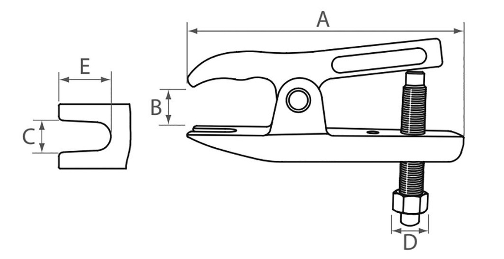 BALL PIN PULLER 19 x 25MM