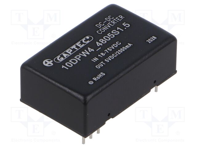 Converter: DC/DC; 10W