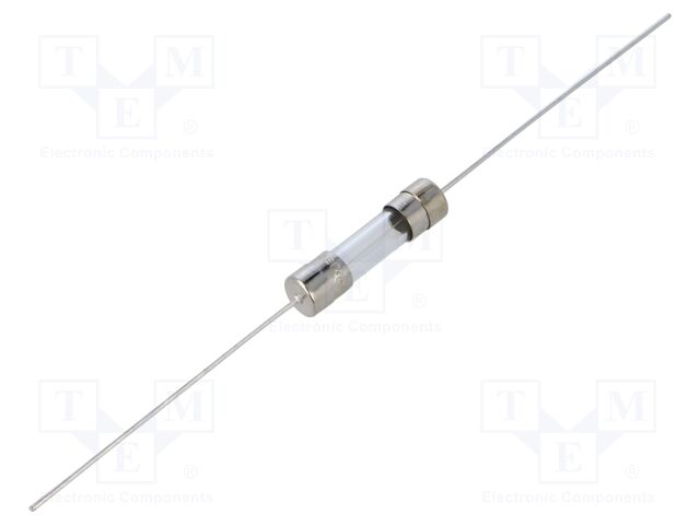 Fuse: fuse; time-lag; 1.25A; 250VAC; cylindrical,glass; 5.4x22.5mm
