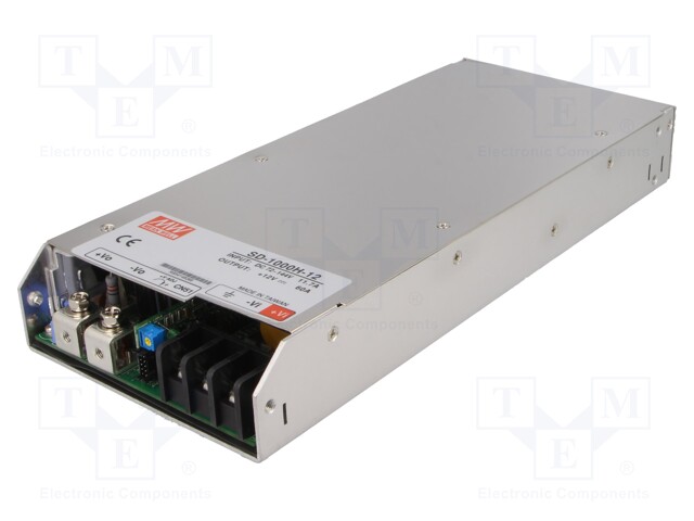 Converter: DC/DC; 720W; Uin: 72÷144V; Uout: 12VDC; Iout: 60A; 1940g