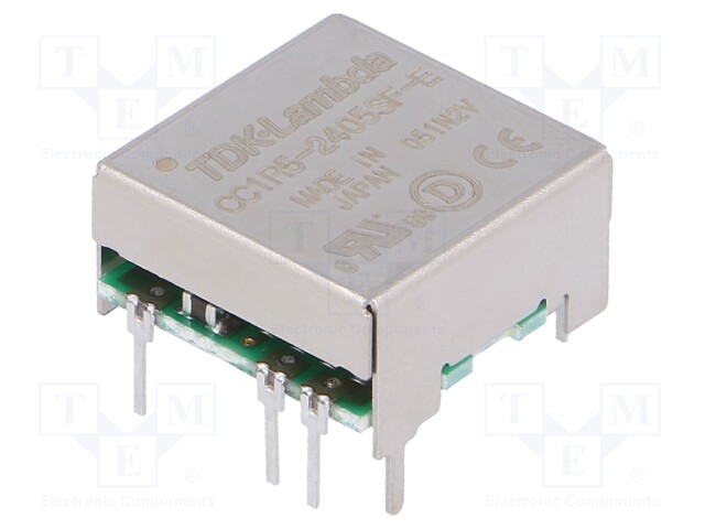 Converter: DC/DC; 1.5W; Uin: 24V; 5VDC; Iout: 300mA; DIP7; 3.2g