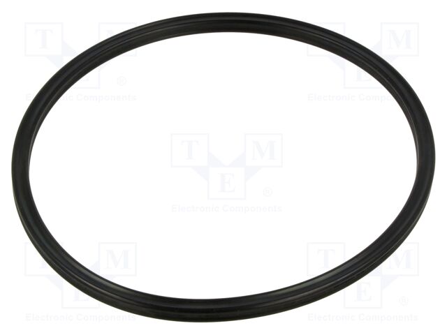 X-ring washer; NBR; Thk: 5.33mm; Øint: 116.84mm; -40÷100°C