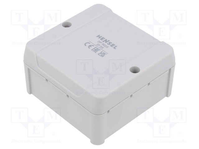 Enclosure: junction box; IP54; grey
