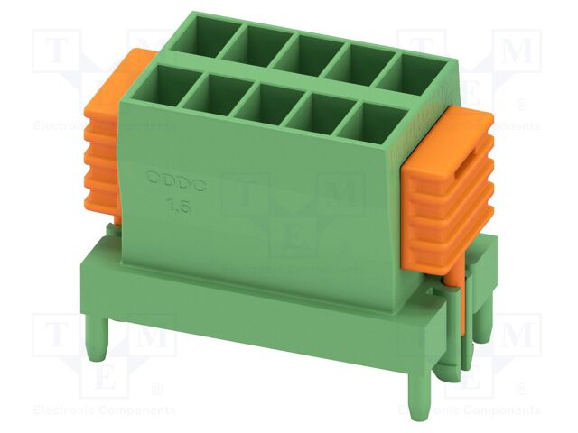 PCB direct plug, nominal cross section: 1.5 mm?, color: gree