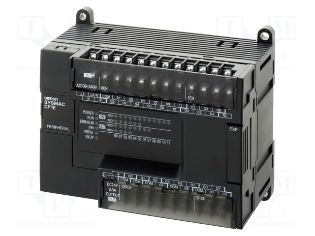 Module: PLC programmable controller; OUT: 12; IN: 18; CP1E