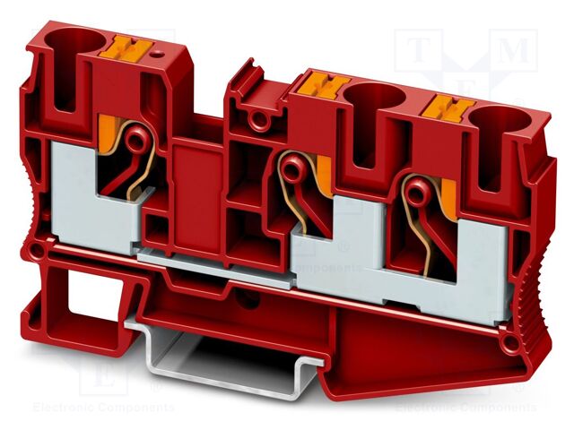 Splice terminal: rail; PT; 57A; 1kV; push-in; PA; L: 49.5mm; W: 10.2mm