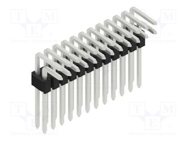 Connector: pin strips; pin header; male; PIN: 24; 1.27mm; THT; 2x12