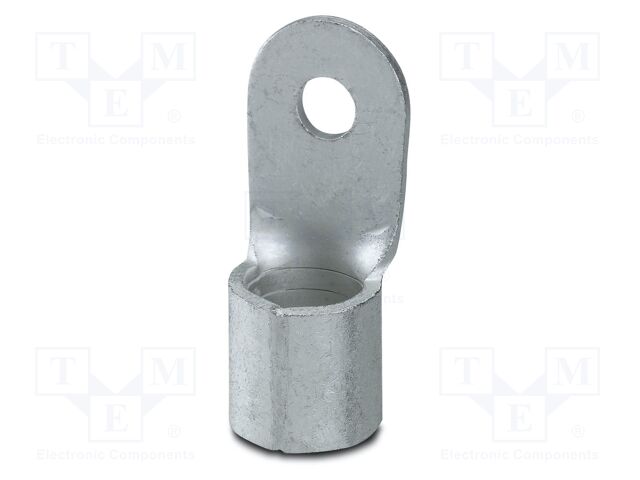 Non-insulated; Body: silver; Tip: ring