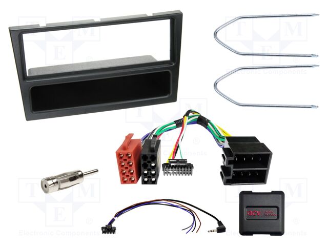 Adapter for control from steering wheel; Opel; black