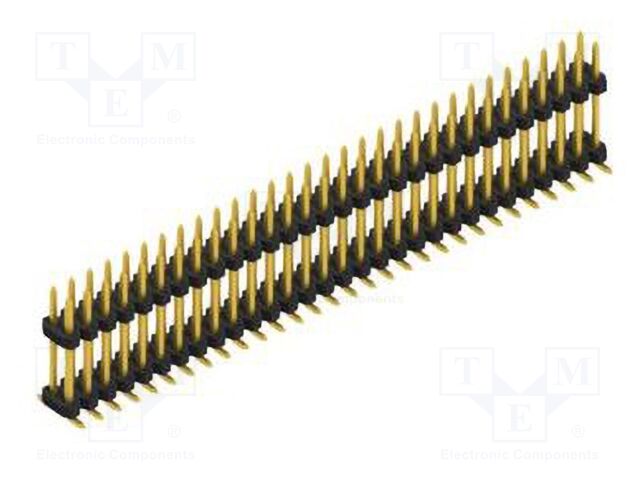Connector: pin strips; pin header; male; PIN: 60; 2mm; SMT; 2x30