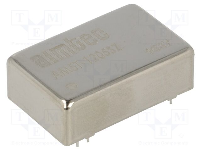 Converter: DC/DC; 5W; Uin: 9÷18V; 5VDC; Iout: 1A; DIP24; 17g